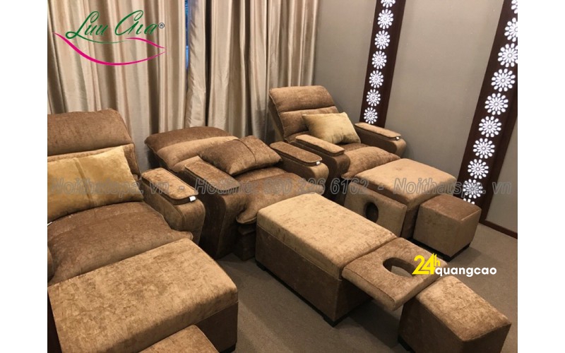 Kích thước chuẩn của ghế massage chân spa.