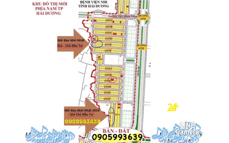 GIÁ ĐẤT KHU TÂY NAM CƯỜNG HẢI DƯƠNG