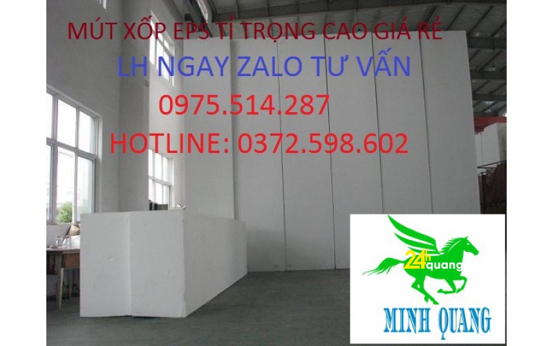 Bán xốp EPS tỉ trọng cao, Xốp Tấm, Xốp Khối tại Bà rịa- Vũng Tàu