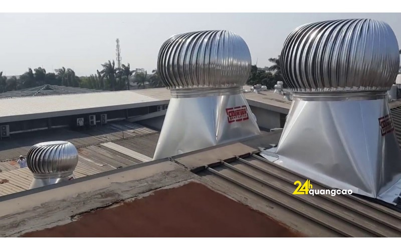 Quả cầu thông gió D800 inox 201