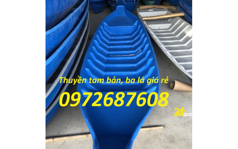 Bán thuyền composite, xuồng ghe composite cho 4 -8  người giá rẻ