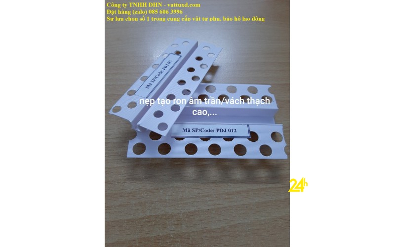 Nẹp trát tường, Nẹp góc trát tường, nẹp nhựa trát vữa, nẹp trát vữa, groove line