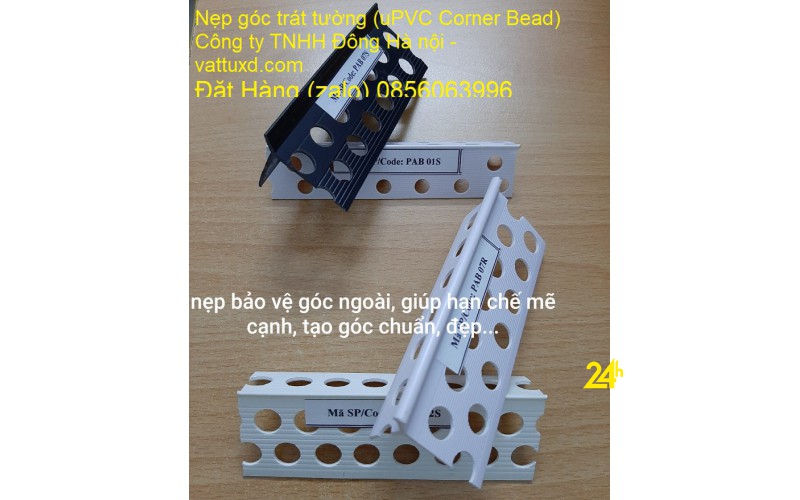 Nẹp trát tường, Nẹp góc trát tường, nẹp nhựa trát vữa, nẹp trát vữa, groove line