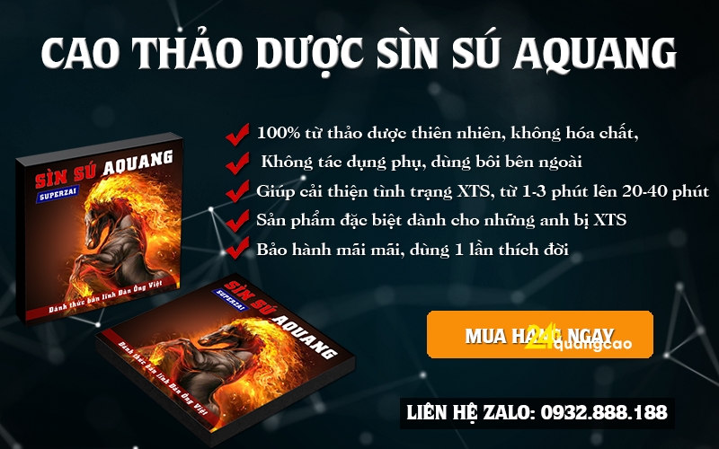 Cao thảo dược Sìn Sú Aquang nguyên chất