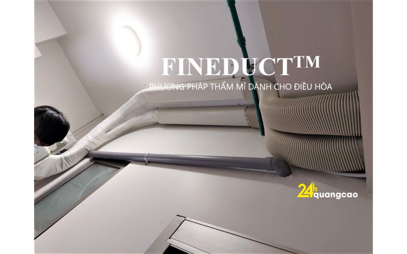 TRUNING NHỰA FINEDUCT- HỘP CHE ỐNG ĐỒNG MÁY LẠNH 