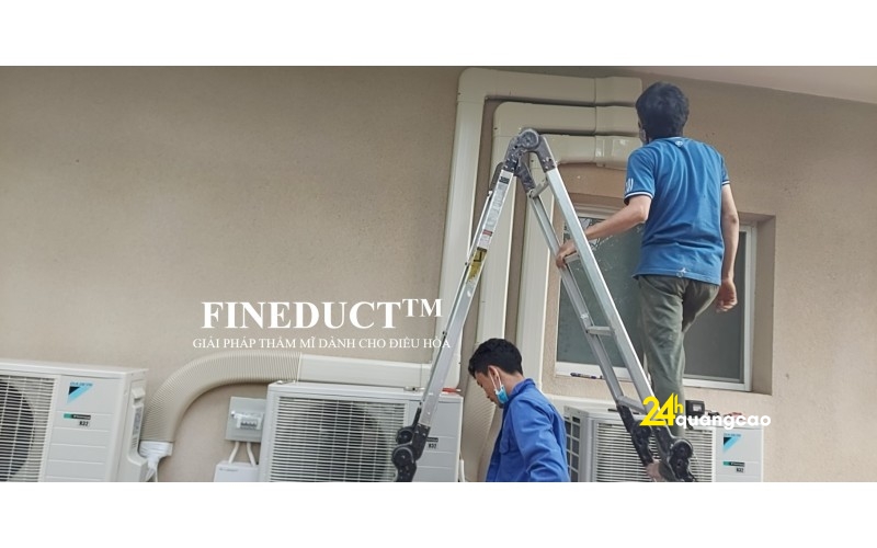 TRUNING NHỰA FINEDUCT- HỘP CHE ỐNG ĐỒNG MÁY LẠNH 