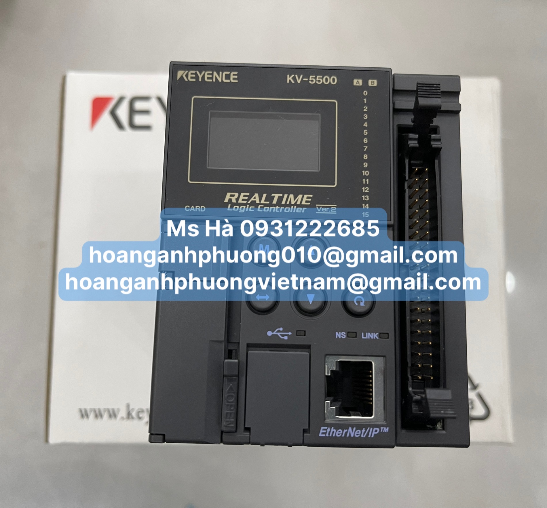 Bộ lập trình PLC KV-5500 keyence giá tốt, giao hàng nhanh