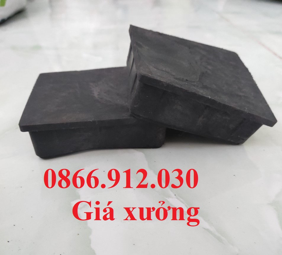 Bịt trong vuông 100, bịt âm 100x100, nút cao su bịt đầu sắt hộp vuông 100, bịt đầu ống sắt 100x100