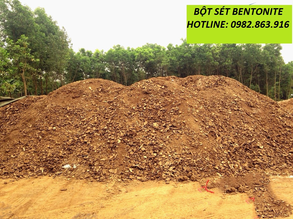 Bentonite trong khoan cọc nhồi, báo giá bentonite cọc khoan nhồi