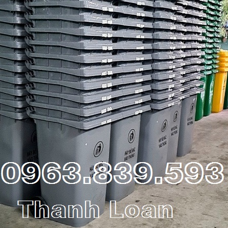 Giá thùng rác nhựa 120L rẻ. Lh 0963.839.593 Thanh Loan