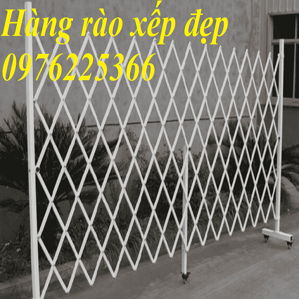 Hàng rào xếp di động giá rẻ tại Hà Nội 