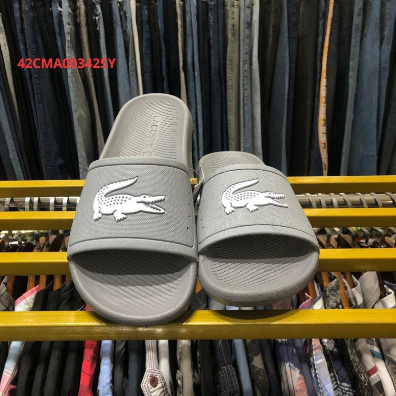 Dép cá sấu Lacoste nam chính hãng nhập Mỹ giá mềm
