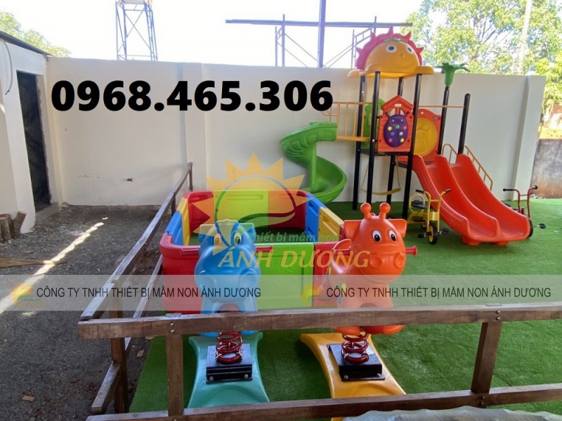Cầu trượt trẻ em ngoài trời đa dạng mẫu dành cho bé