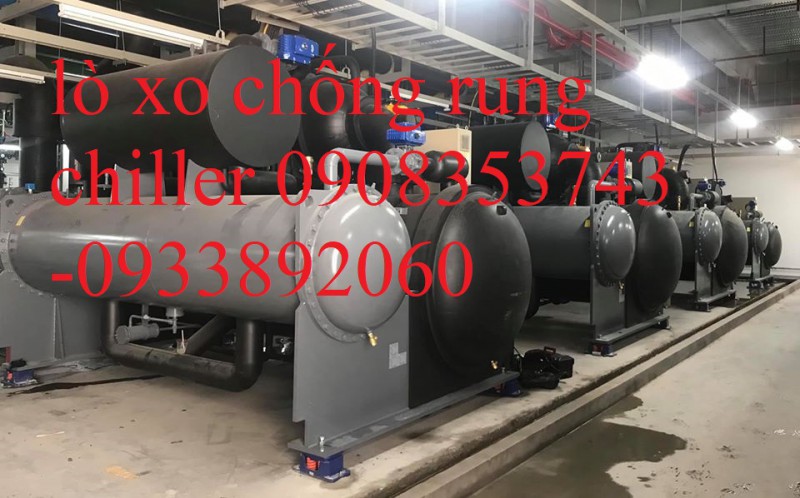 Lò xo chống rung cho quạt, bơm,chiller, FCU,AHU, Tháp giải nhiệt