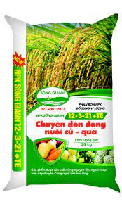 Bao bì phân bón in trục đồng, bao PP dệt đựng 25kg phân bón