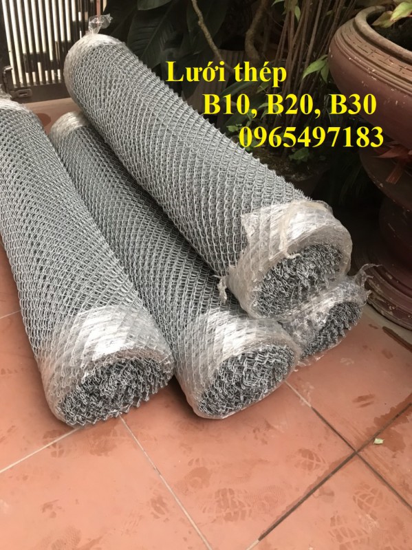 Lưới thép B10, B20, B25, B30 mạ kẽm làm hàng rào, chuồng trại chăn nuôi 