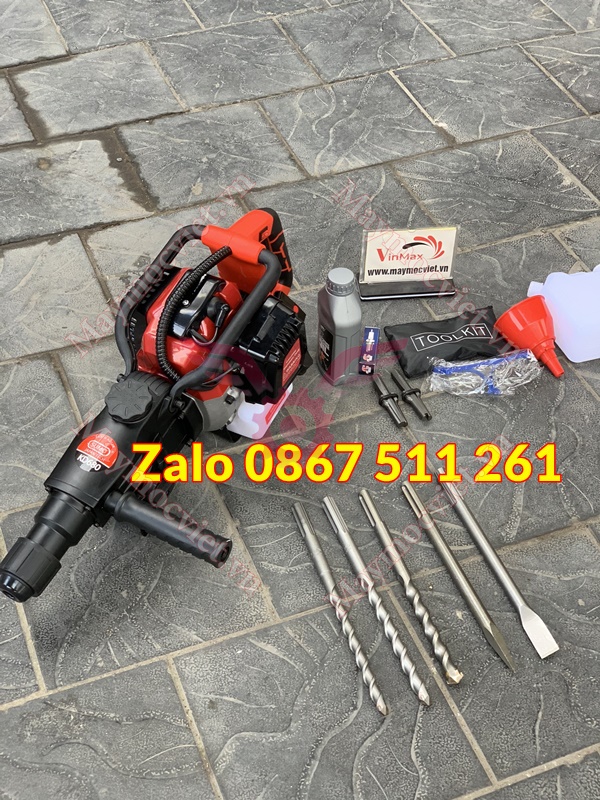 Máy khoan đục bê tông chạy xăng