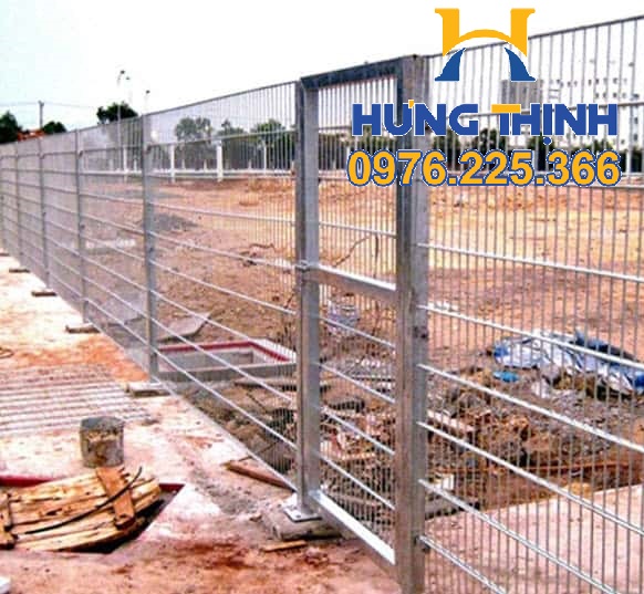 Giá lưới thép hàng rào mạ kẽm 