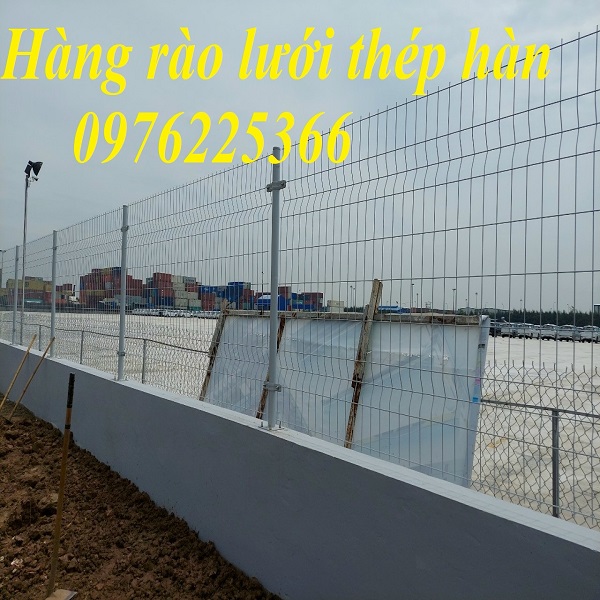 Giá lưới thép hàng rào mạ kẽm 