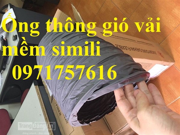 Ống gió mềm chịu nhiệt simili ,ống gió hàn quốc