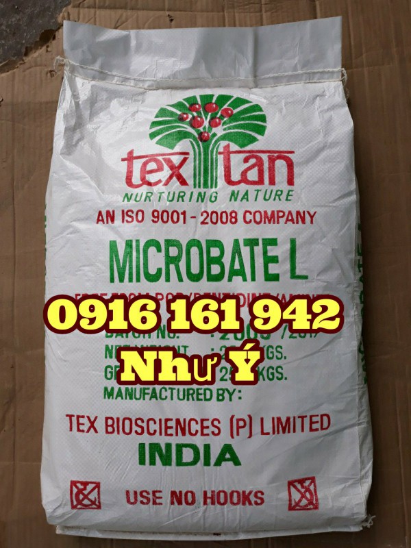 MICROBATE L - Enzyme xử lý nước và cắt tảo ao nuôi, bao 25kg