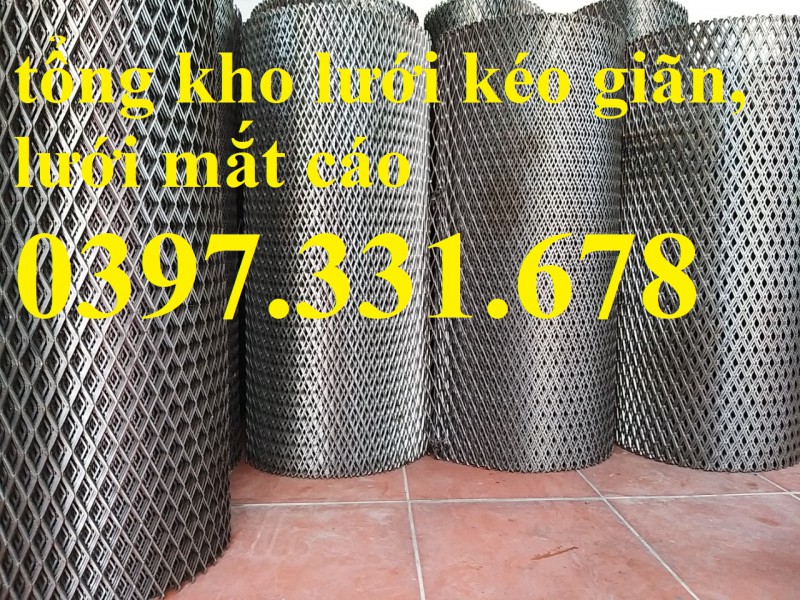 Lưới mắt cáo 20x40 dầy 2ly hàng sẵn kho