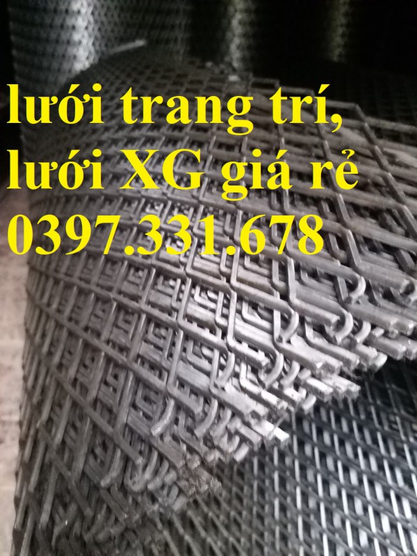 Lưới mắt cáo 20x40 dầy 2ly hàng sẵn kho
