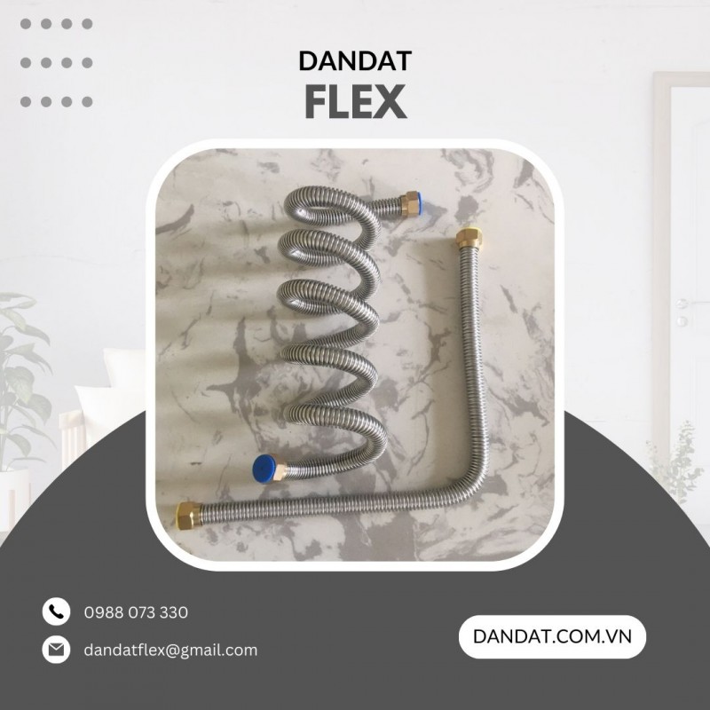 Dây Dẫn Nước Inox 304 | Dây Cấp Nước Nóng Lạnh | Dây Cấp Nước Vòi Chậu Lavabo | Ống Dẫn Nước Mềm