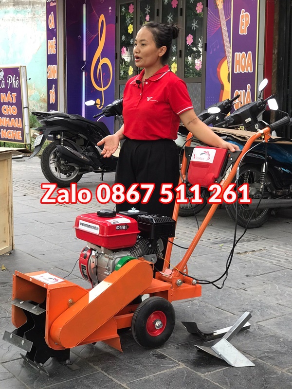 Máy lên luống sạc cỏ đa năng giá rẻ