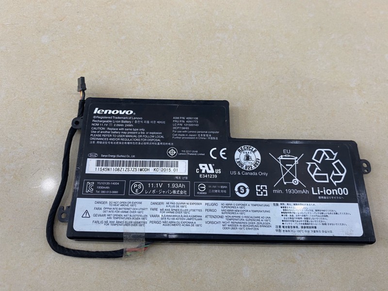 Pin Zin Thinkpad X240 X250 X260 X270 chuẩn theo máy usa