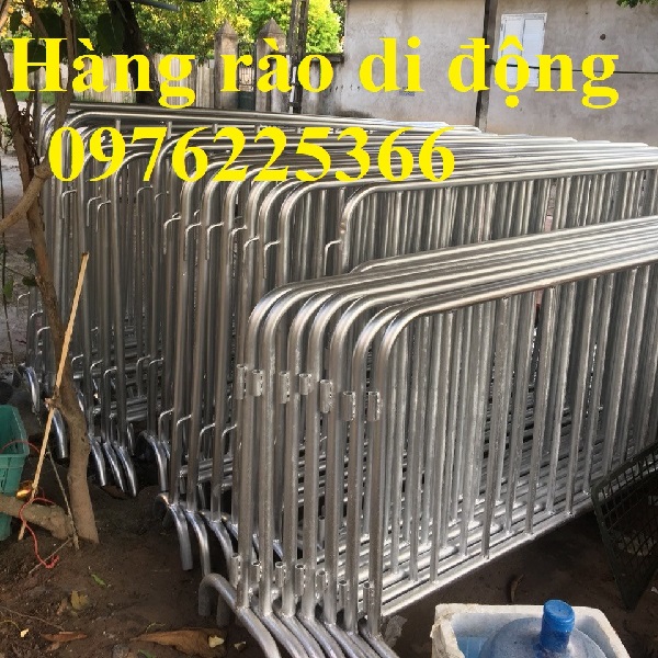 Hàng rào di động thép không gỉ khổ 1m x 2m