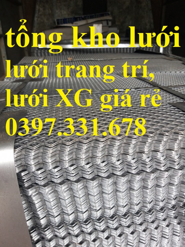 Lưới thép hình thoi 1ly, 2ly, 3ly, 4ly, 5ly hàng sẵn kho