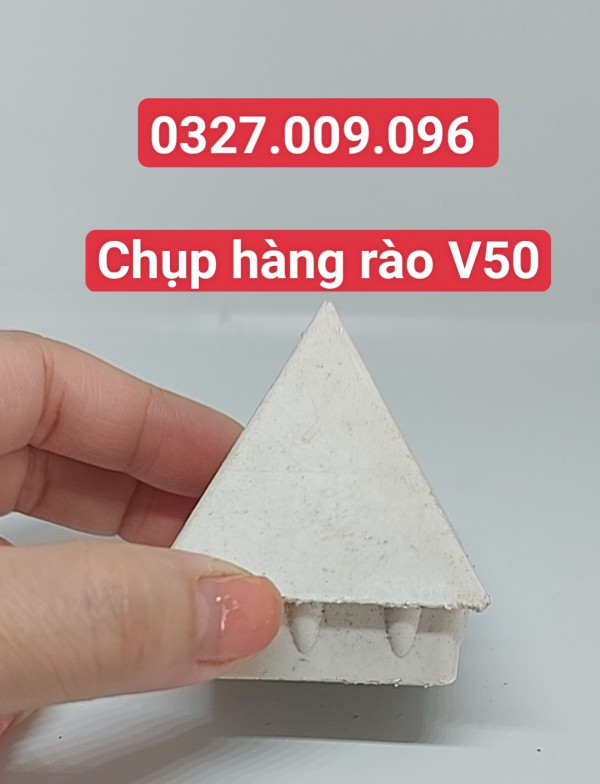                     Mũ hàng rào, chụp hàng rào sắt, chụp hàng rào nhựa Chúng tôi chuyên sản xuất phâ