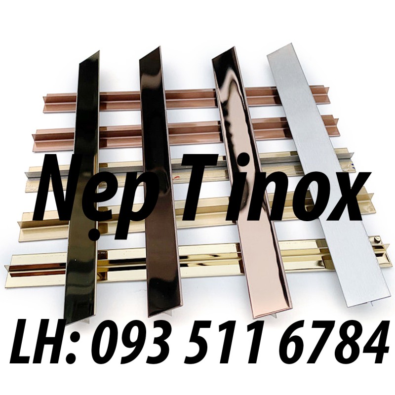 Nẹp Inox 304 giá rẻ Nẹp nhôm V màu hồng