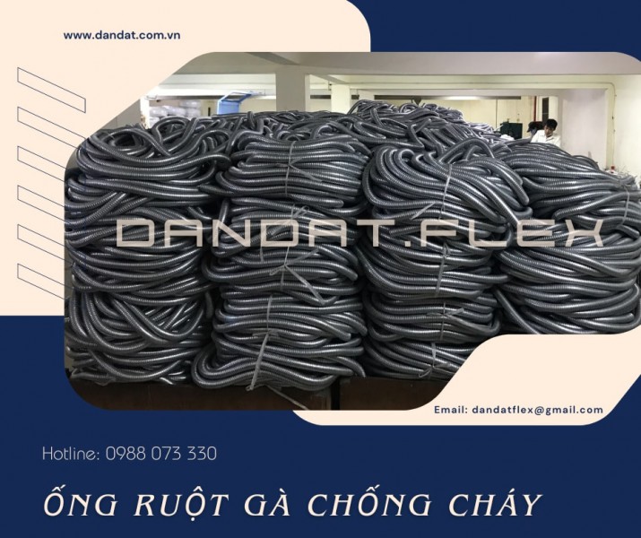 ỐNG RUỘT GÀ CHỊU NHIỆT | ỐNG RUỘT GÀ CÓ LƯỚI | ỐNG RUỘT GÀ LÕI THÉP BỌC INOX CHỐNG CHÁY NỔ