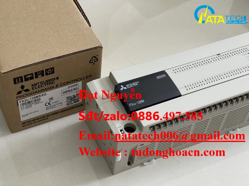 FX3U-128MR/ES bộ lập trình PLC 128 cổng giao tiếp chính hãng Mitsubishi