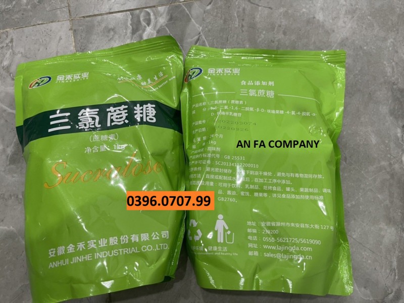 Tạo ngọt thực phẩm - Đường Sucralose E955