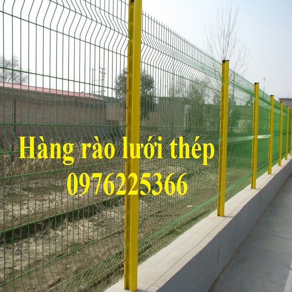 Hàng rào lưới thép sơn tĩnh điện ,lưới hàng rào mạ kẽm