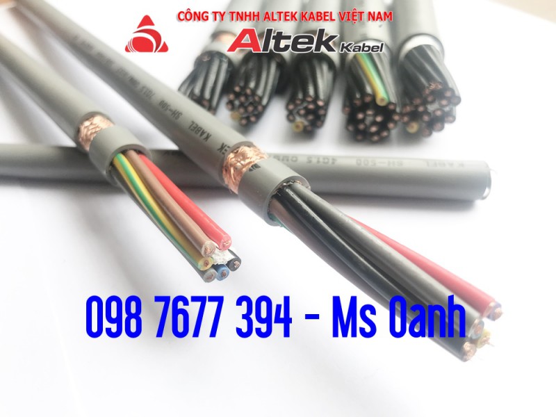 Cáp điều khiển 8x0.5, cáp điều khiển 8x0.75