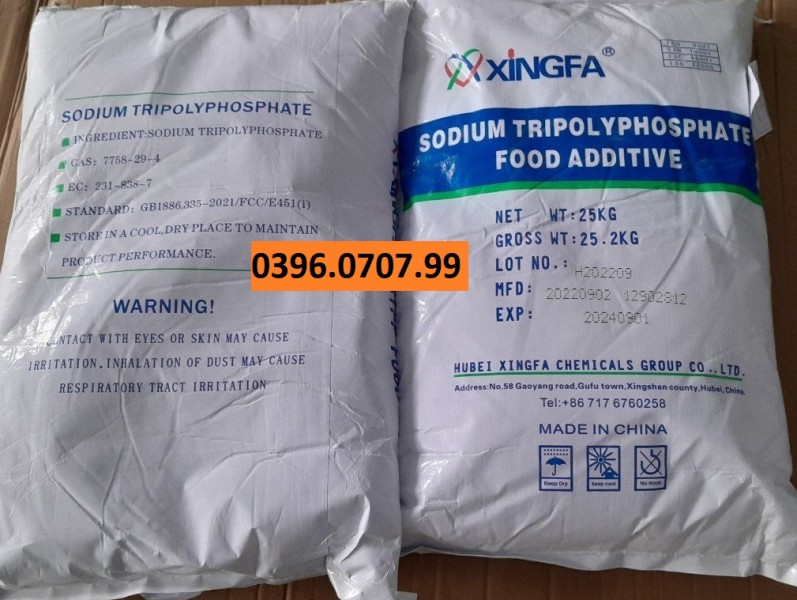 Phụ gia giòn dai Sodium Tripolyphosphate - STPP (E451)