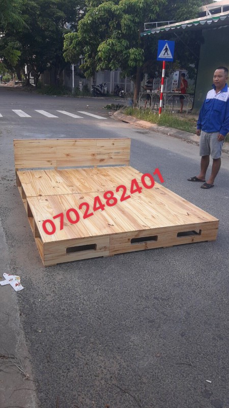 Nhận đóng giường  pallet giá rẻ tại đà nẵng 