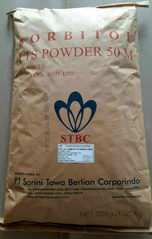 Sorbitol bột Indonesia - Nguyên liệu thực phẩm