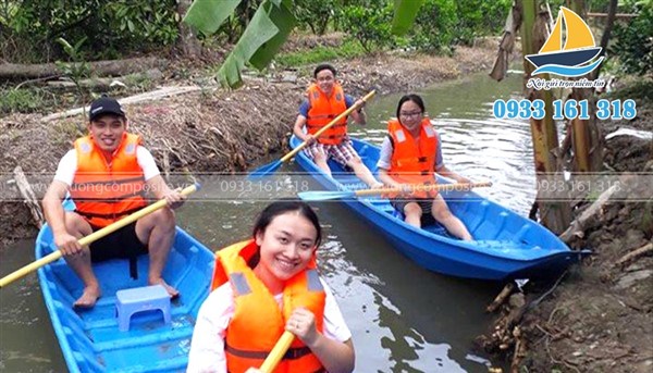 Bán thuyền nhựa composite, xuồng nhựa composite, xuồng composite mini tại Nhà Bè  