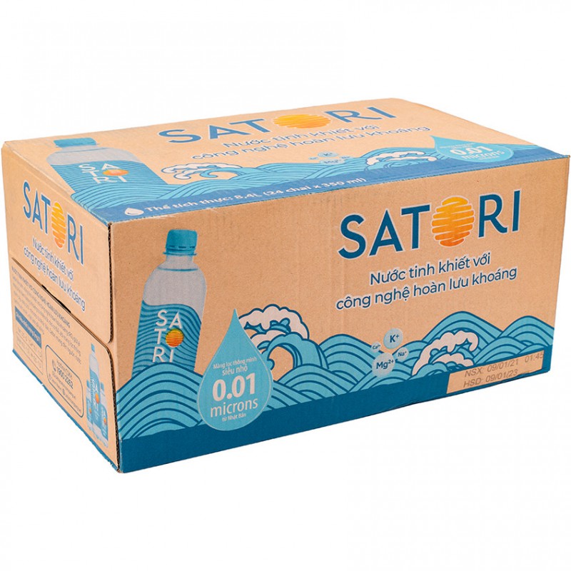 Nước uống Satori 19L giá tốt tại Vũng Tàu, miễn phí giao hàng tận nơi