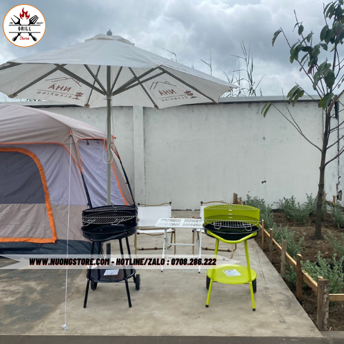 Bếp nướng than hoa ngoài trời Landmann 11009 - nhỏ gọn dễ dàng tháo lắp mang đi