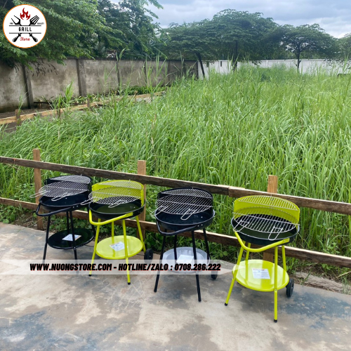 Bếp nướng than hoa ngoài trời Landmann 11009 - nhỏ gọn dễ dàng tháo lắp mang đi