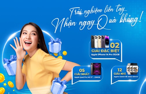 Chia sẻ liền tay nhận ngay Iphone 14 Pro từ MobiFone