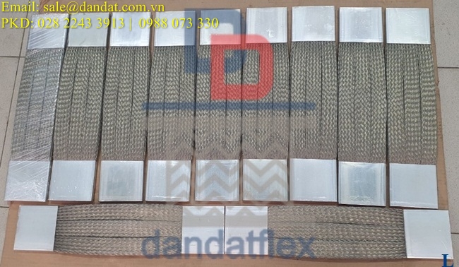 Thanh nối đồng mềm, cáp đồng bện sợi, thanh tiếp địa tủ điện - máng cáp
