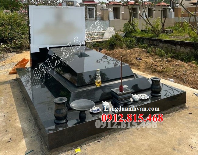Mẫu mộ đá đơn giản đẹp bán tại Quảng Ninh 14QN – Mộ đá Quảng Ninh