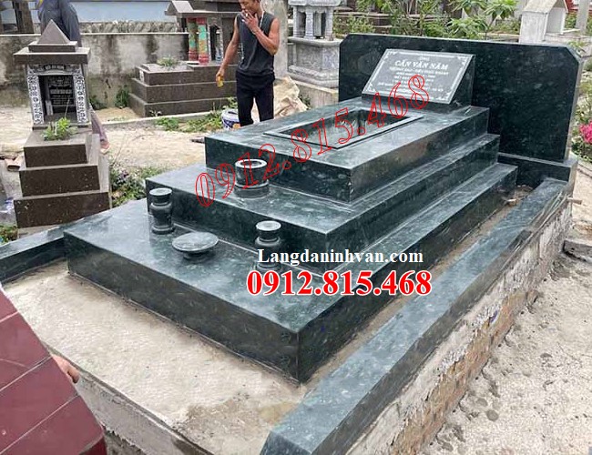 Mẫu mộ đá đơn giản đẹp bán tại Quảng Ninh 14QN – Mộ đá Quảng Ninh